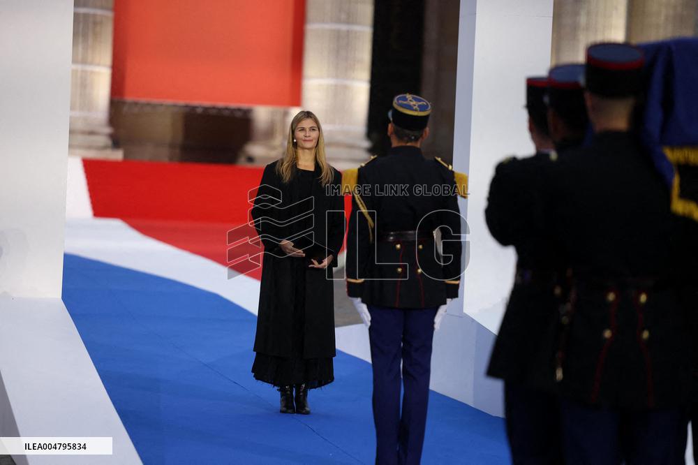 Ceremony to Induct Robert Badinter at Pantheon - Paris