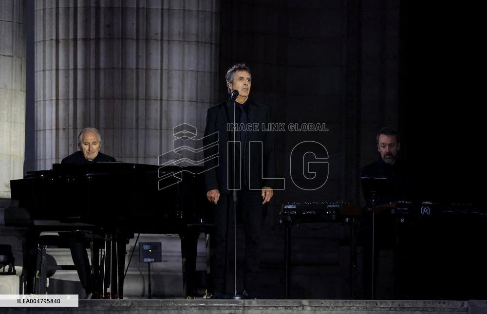 Ceremony to Induct Robert Badinter at Pantheon - Paris
