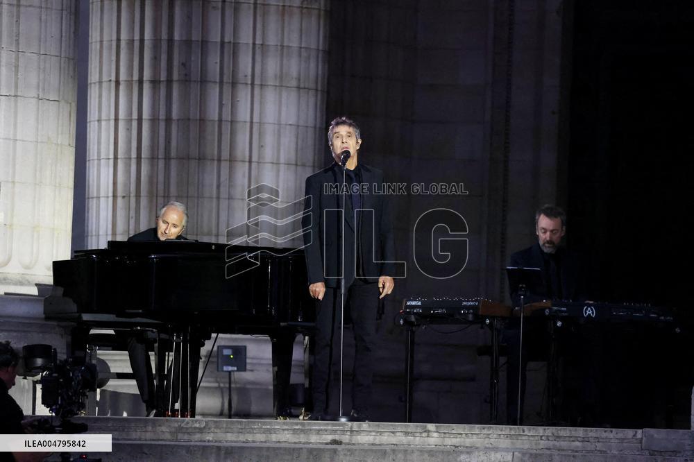 Ceremony to Induct Robert Badinter at Pantheon - Paris