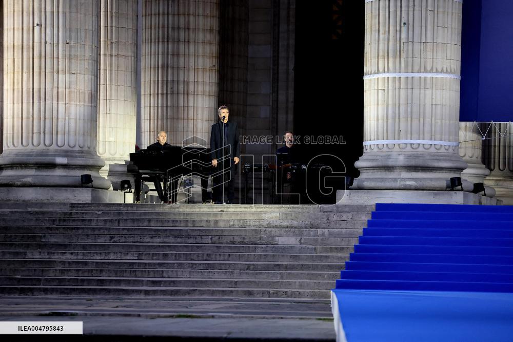 Ceremony to Induct Robert Badinter at Pantheon - Paris
