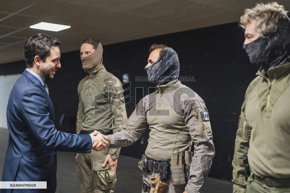 Jordan?s Crown Prince Visit to France - Paris