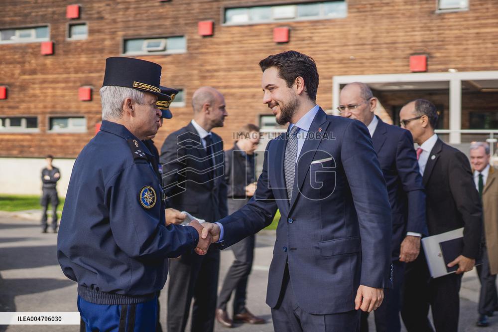 Jordan?s Crown Prince Visit to France - Paris