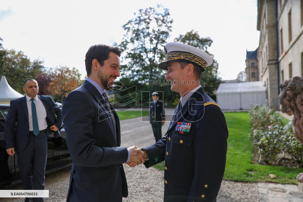 Jordan?s Crown Prince Visit to France - Paris