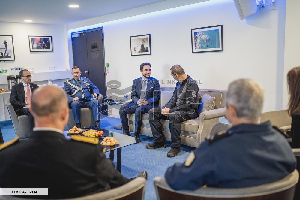 Jordan?s Crown Prince Visit to France - Paris