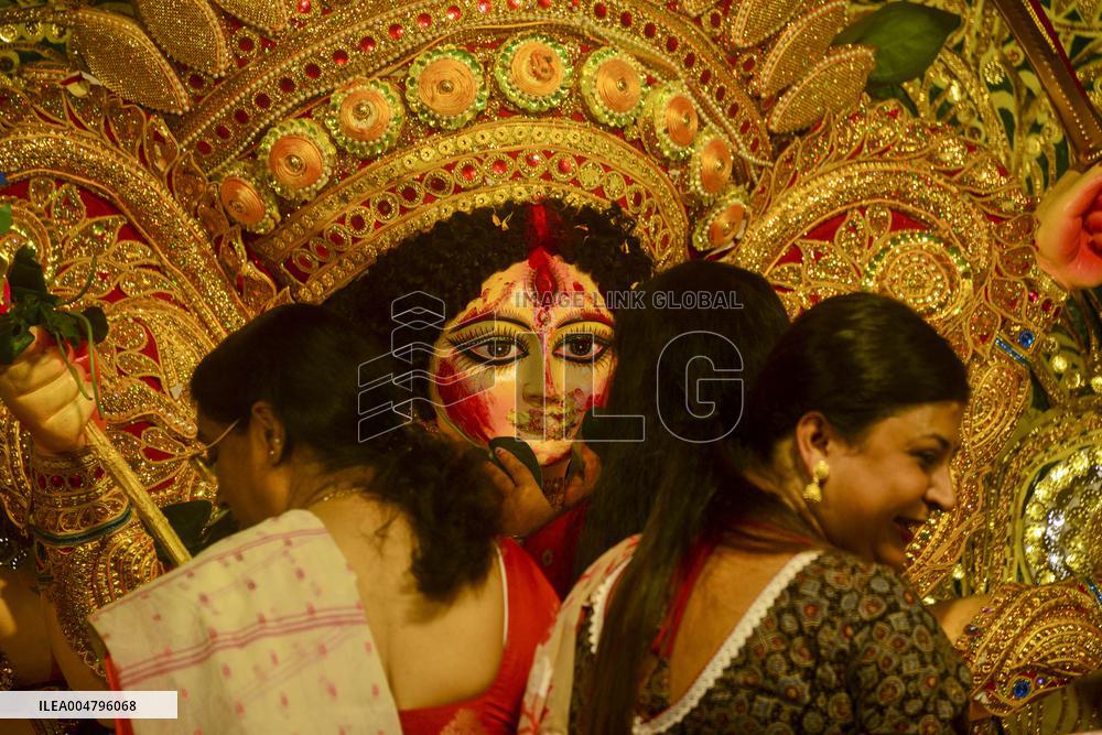 Idol Immersion in India