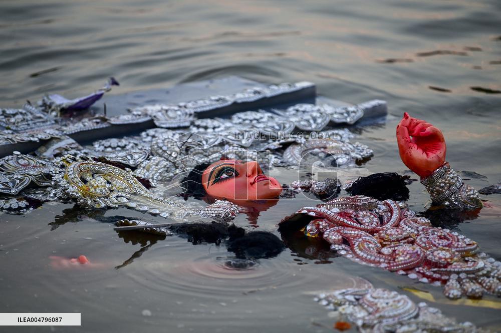 Idol Immersion in India