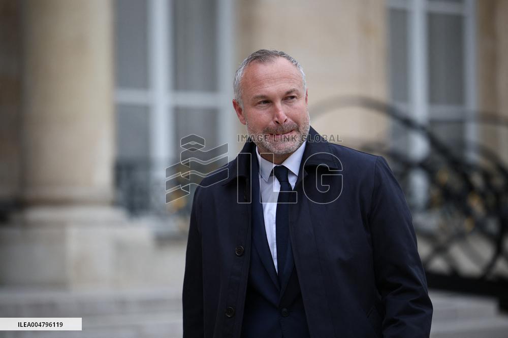 Meeting Between French President And Political Leaders - Paris
