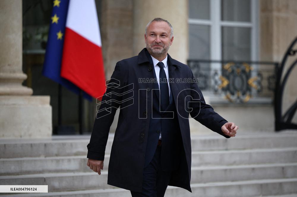 Meeting Between French President And Political Leaders - Paris