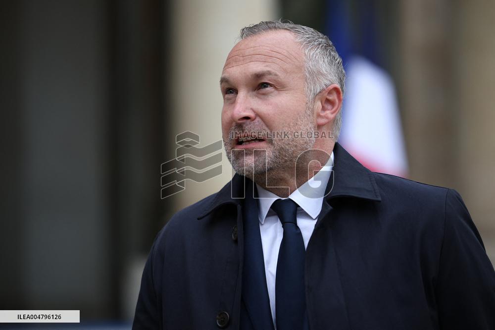 Meeting Between French President And Political Leaders - Paris