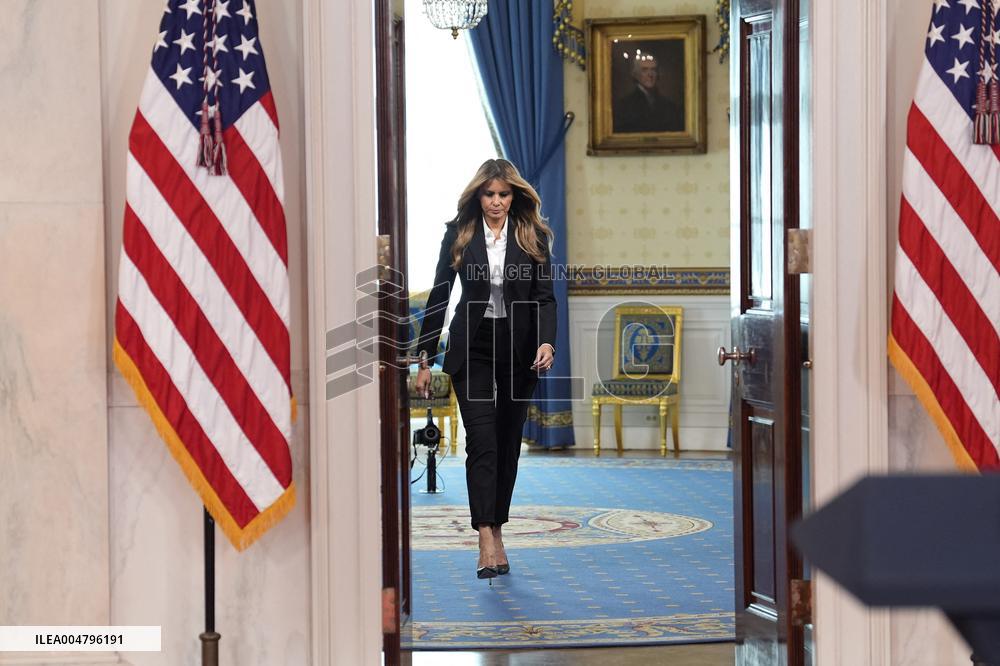 Melania Trump on Ukrainian children - Washington