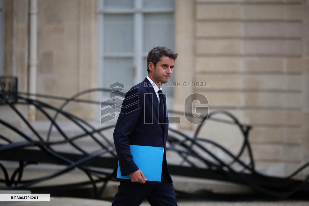 Meeting Between French President And Political Leaders - Paris