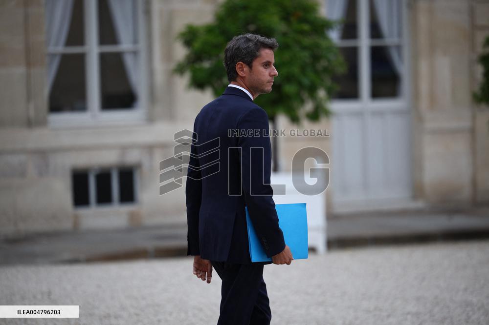 Meeting Between French President And Political Leaders - Paris