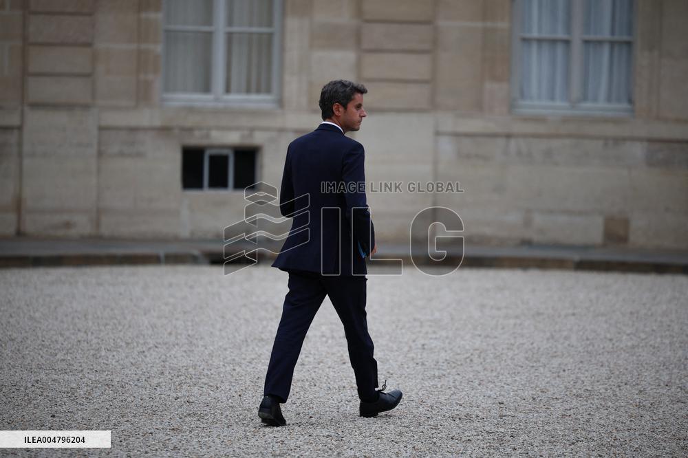 Meeting Between French President And Political Leaders - Paris
