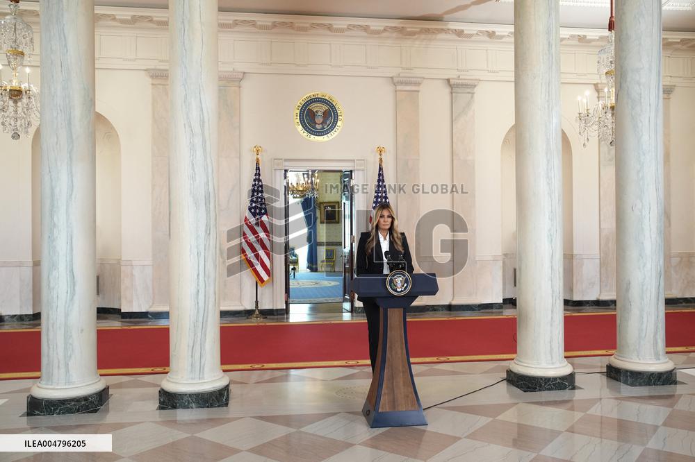 Melania Trump on Ukrainian children - Washington