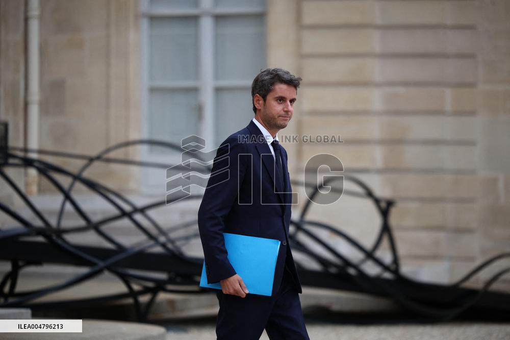 Meeting Between French President And Political Leaders - Paris