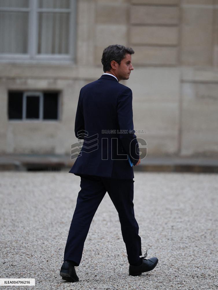 Meeting Between French President And Political Leaders - Paris