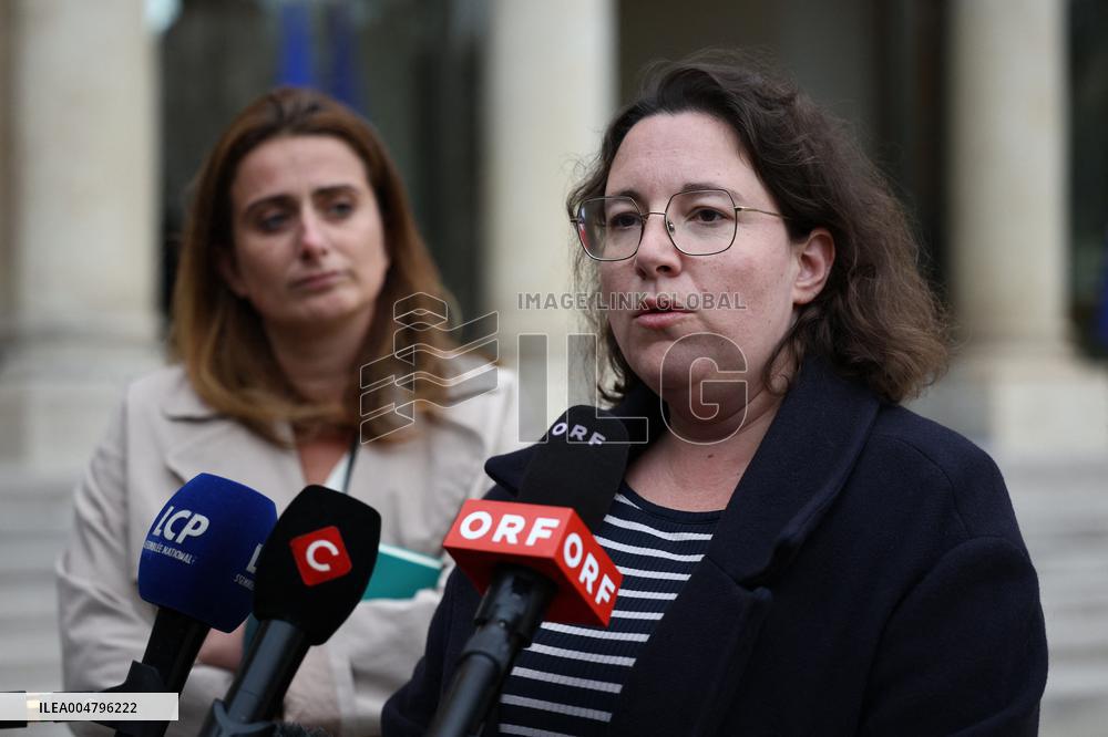 Meeting Between French President And Political Leaders - Paris