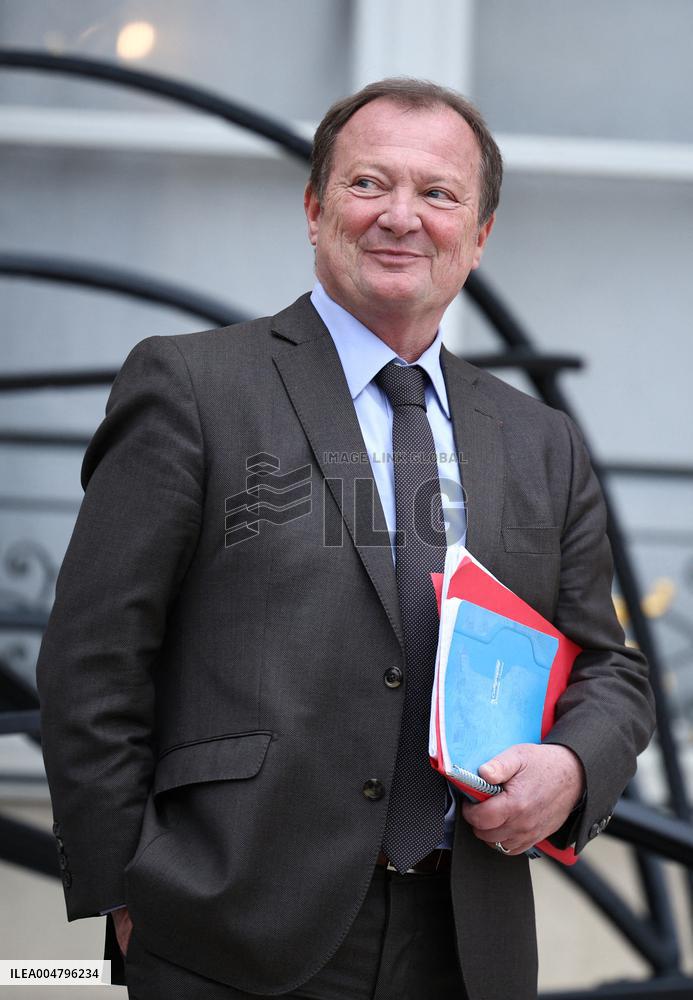 Meeting Between French President And Political Leaders - Paris