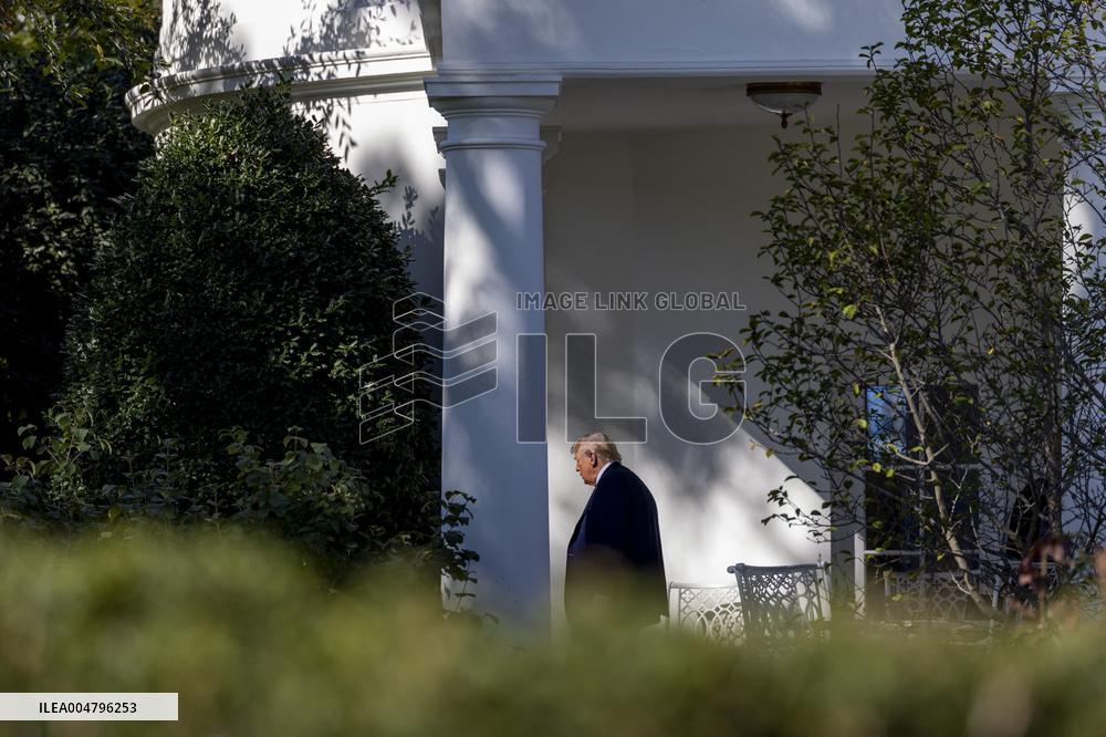 US President Donald J. Trump has semiannual physical