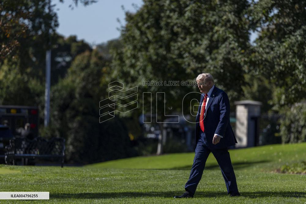US President Donald J. Trump has semiannual physical
