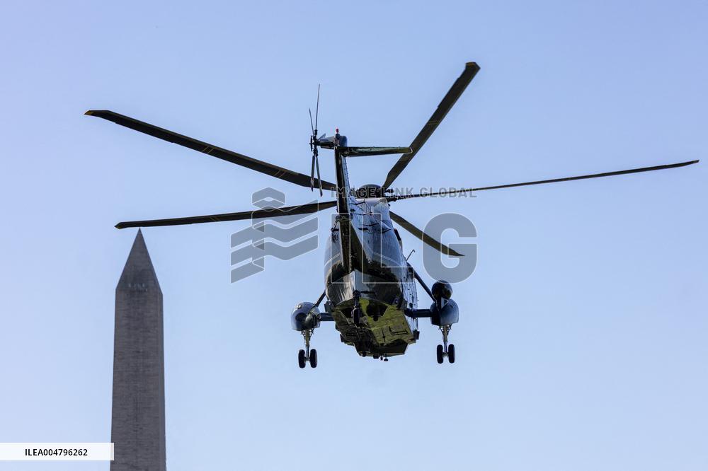 US President Donald J. Trump has semiannual physical