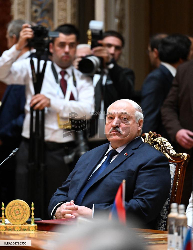 Putin Attends Meeting of the Council of Heads of State of the Commonwealth of Independent States - Tajikistan