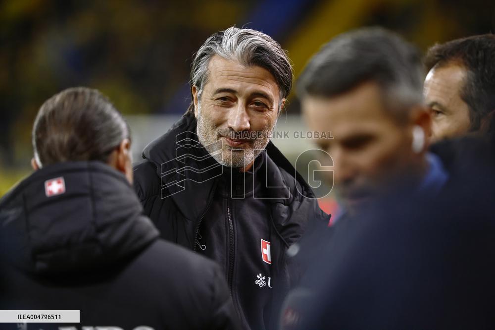 WORLD CUP QUALIFYING SWEDEN-SWITZERLAND