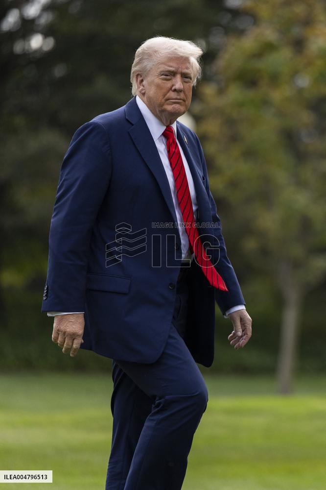 US President Donald J. Trump has semiannual physical