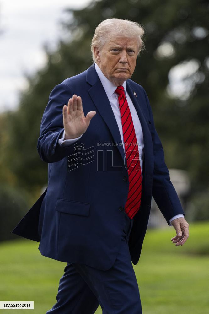 US President Donald J. Trump has semiannual physical