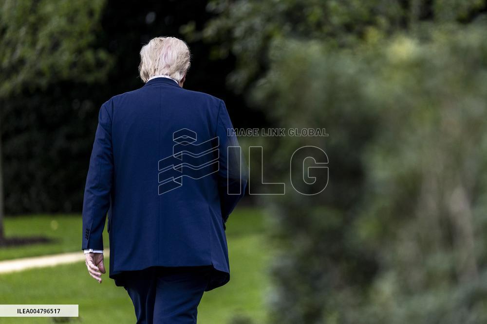 US President Donald J. Trump has semiannual physical