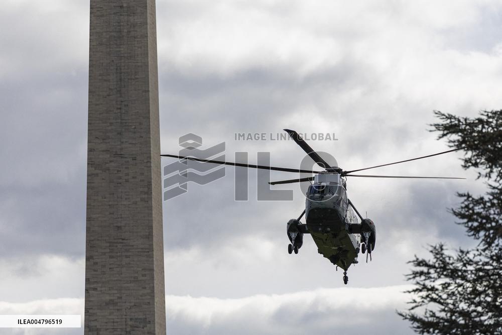 US President Donald J. Trump has semiannual physical