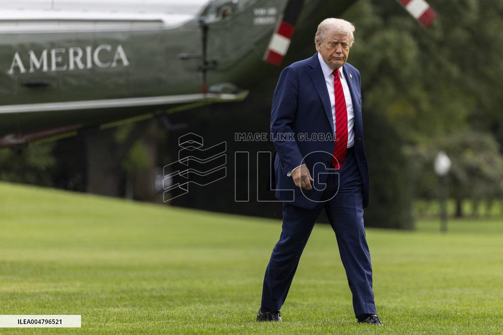 US President Donald J. Trump has semiannual physical