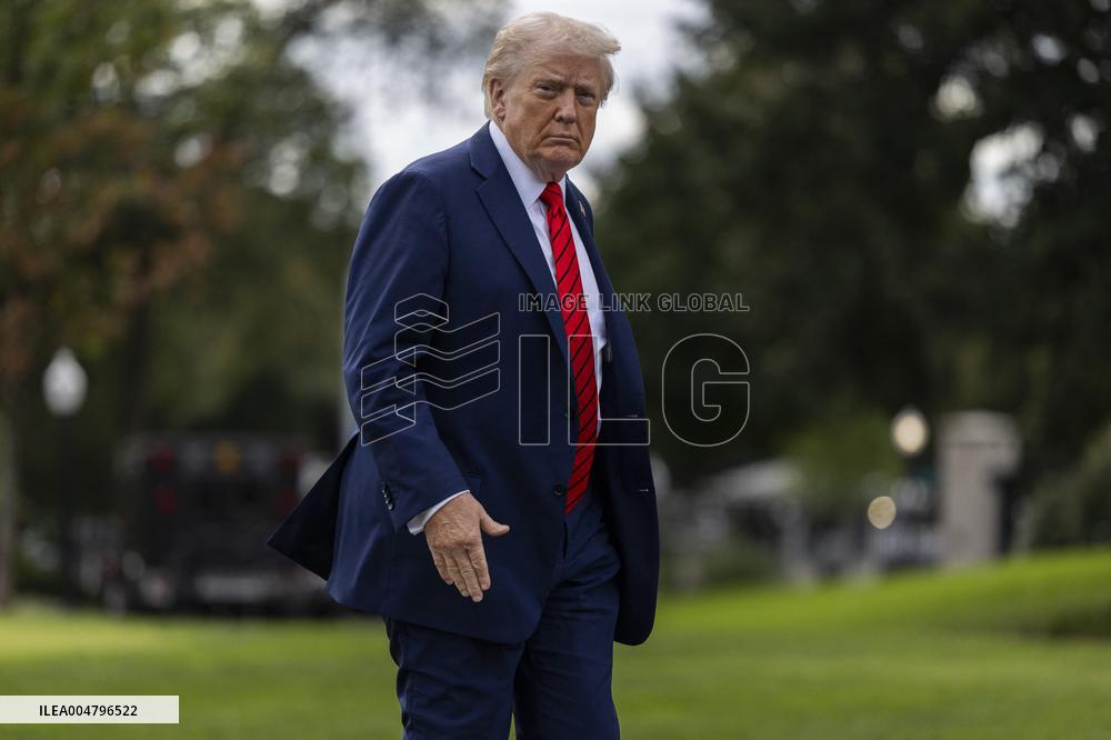 US President Donald J. Trump has semiannual physical
