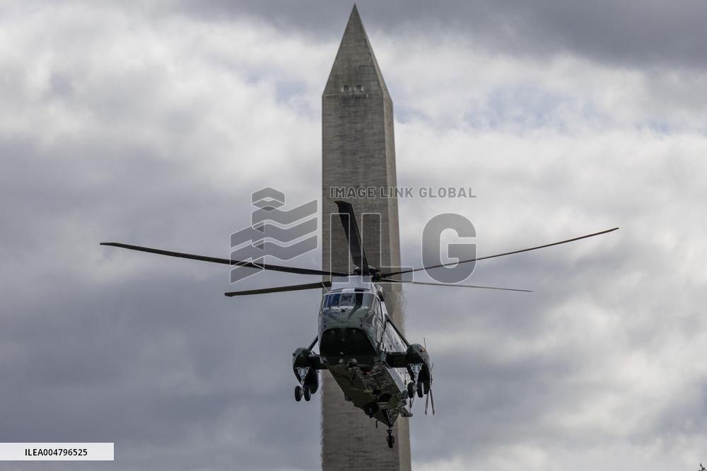 US President Donald J. Trump has semiannual physical