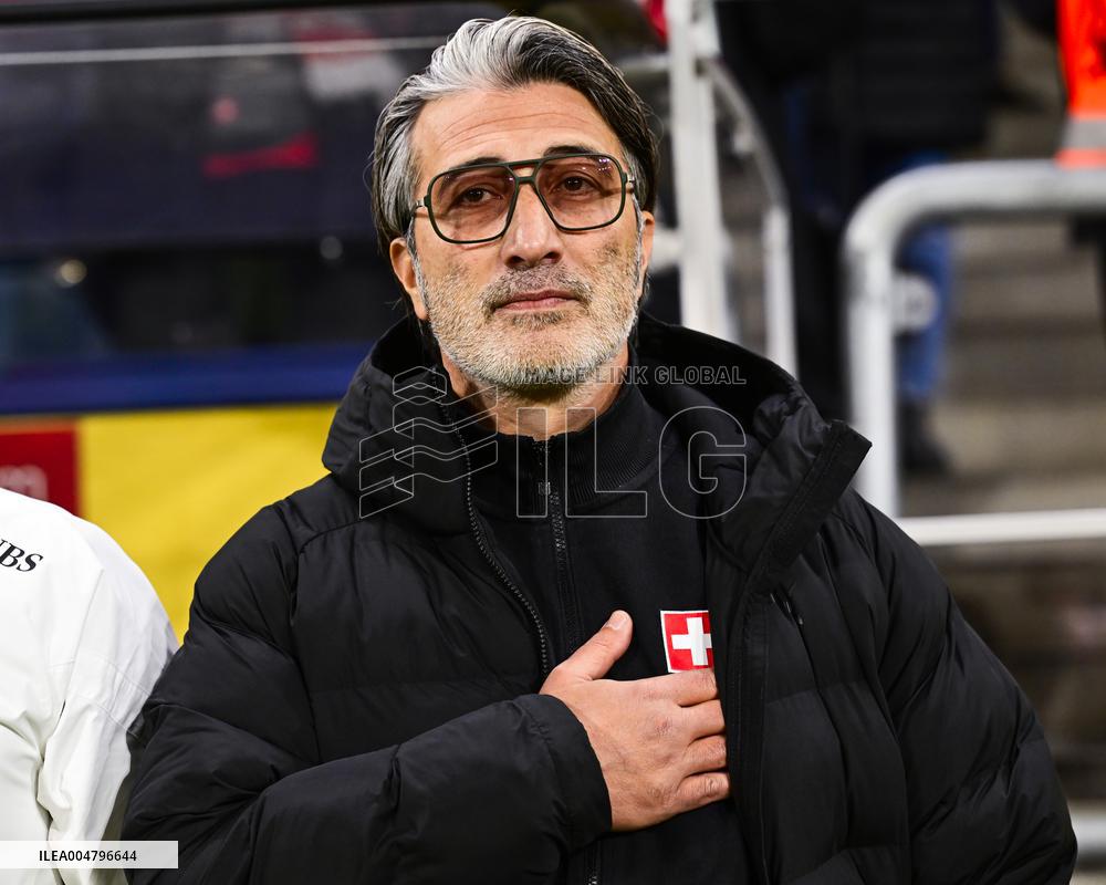 WORLD CUP QUALIFYING SWEDEN-SWITZERLAND