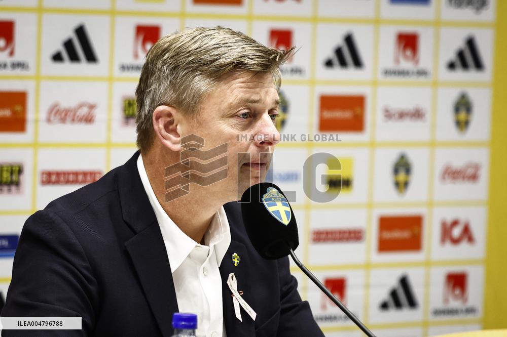 WORLD CUP QUALIFYING SWEDEN-SWITZERLAND