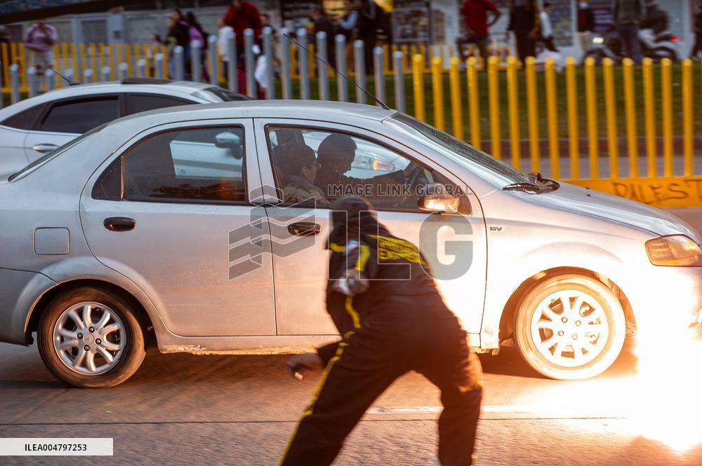 Clashes in Bogota's National University after Alleged Bomb Threat
