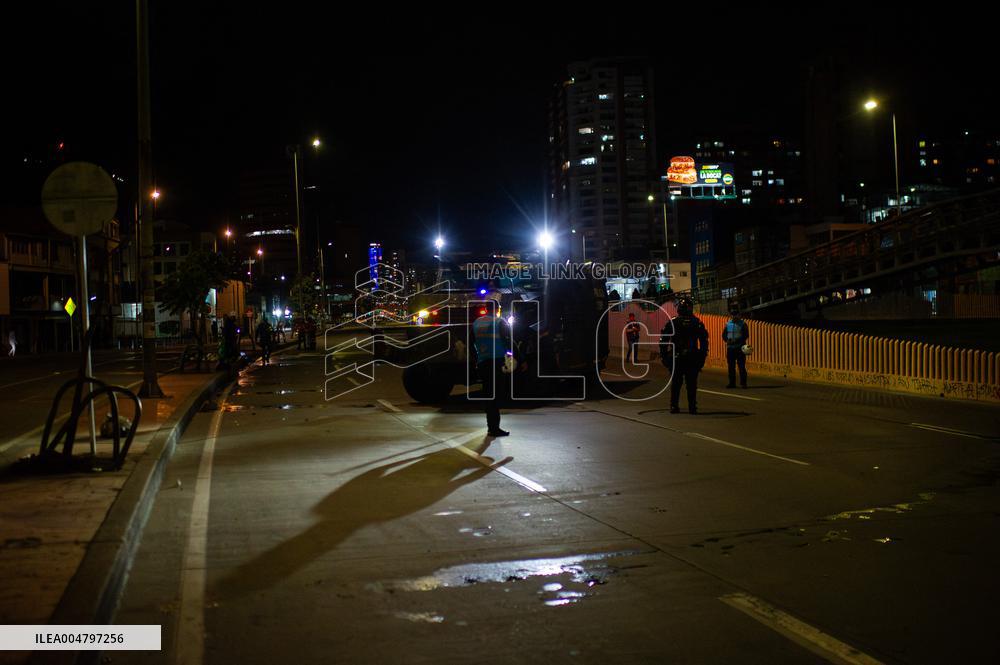 Clashes in Bogota's National University after Alleged Bomb Threat