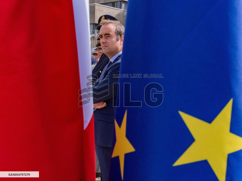 Sébastien Lecornu Inaugurates ASGARD Supercomputer In Suresnes - France