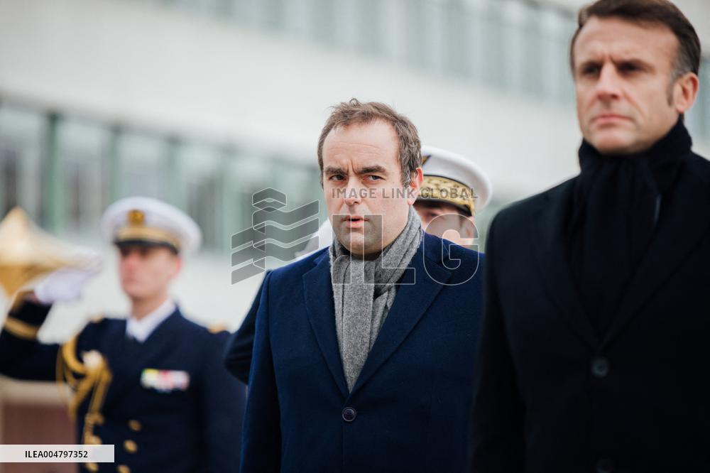 President Macron Presents Wishes To French Armies - France