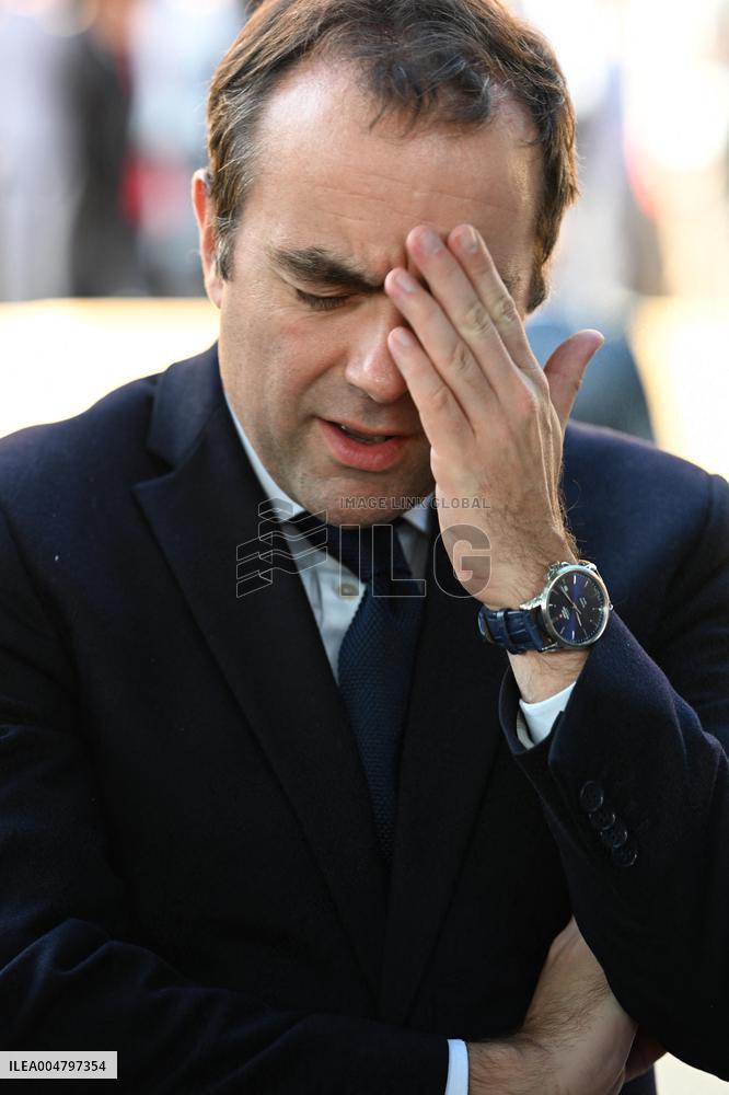 Macron Visits Gemmayze District - Beirut