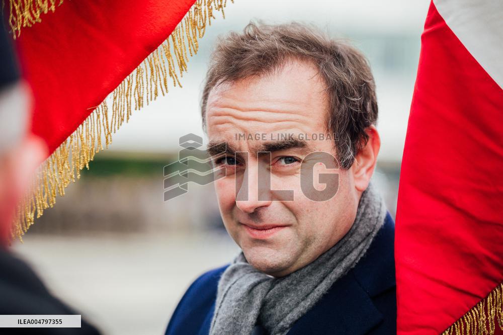 President Macron Presents Wishes To French Armies - France