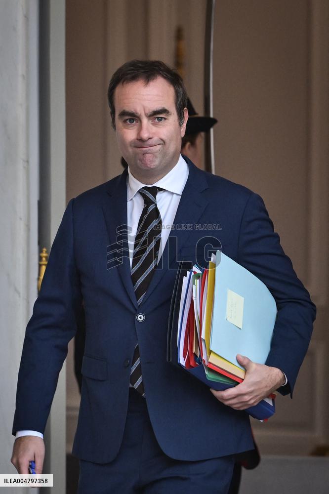 Council of Ministers at the Elysee Palace FA