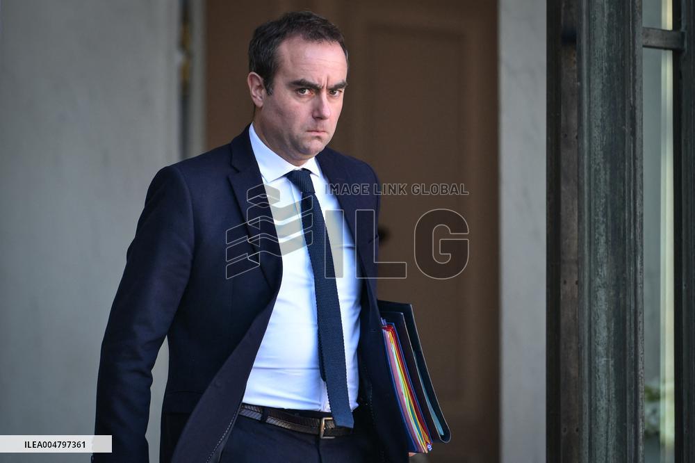 Council of Ministers at the Elysee Palace FA