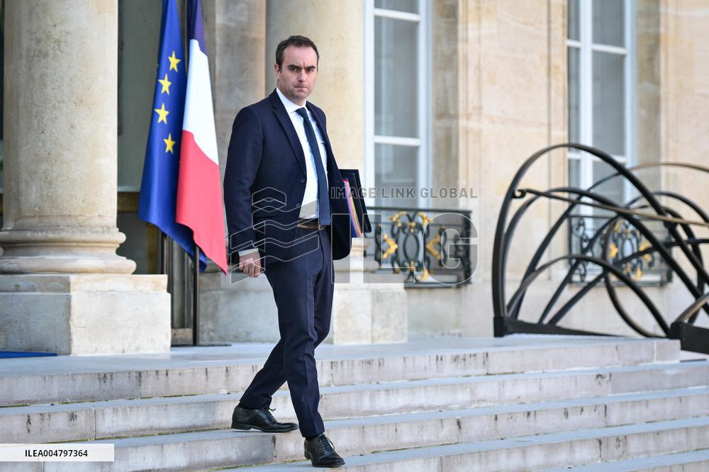 Council of Ministers at the Elysee Palace FA