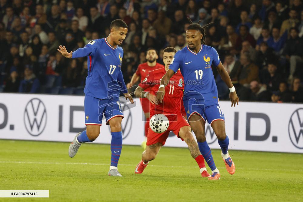 World Cup 2026 qualifying match - France vs Azerbaidjan - Parc des Princes