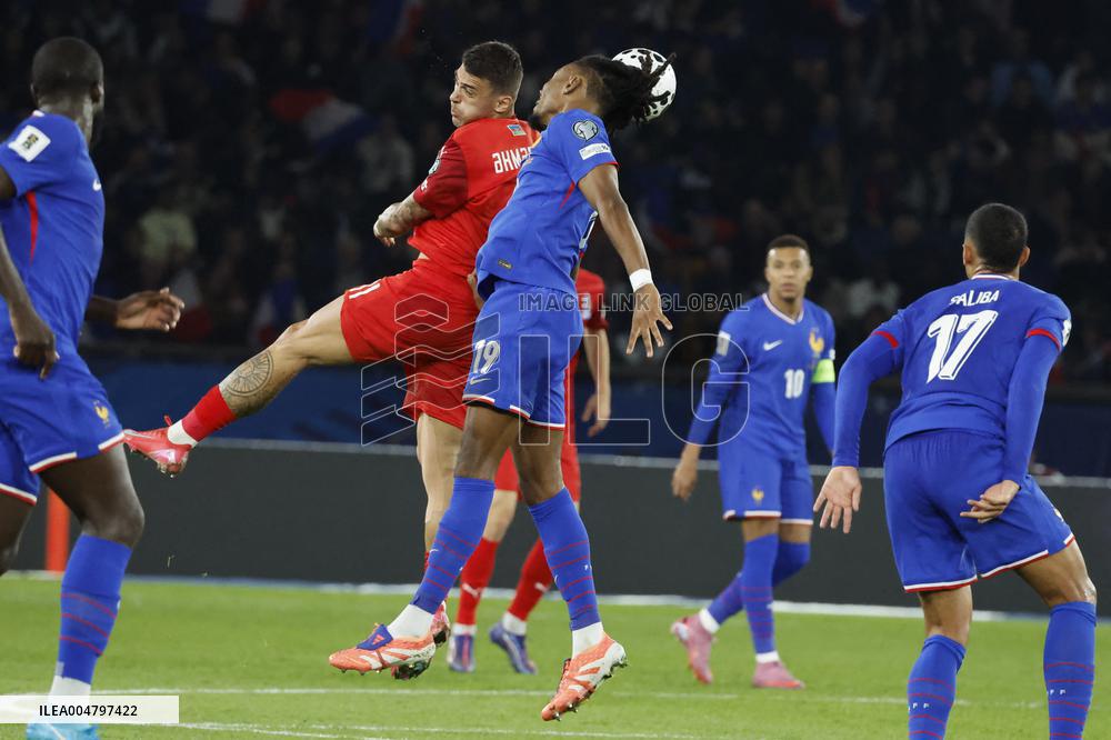 World Cup 2026 qualifying match - France vs Azerbaidjan - Parc des Princes