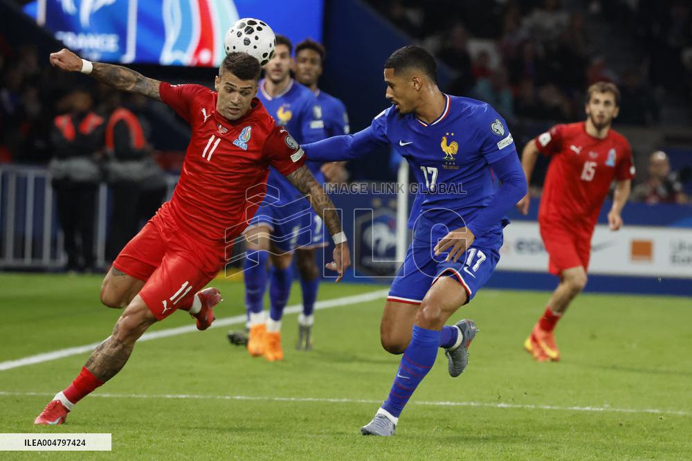 World Cup 2026 qualifying match - France vs Azerbaidjan - Parc des Princes