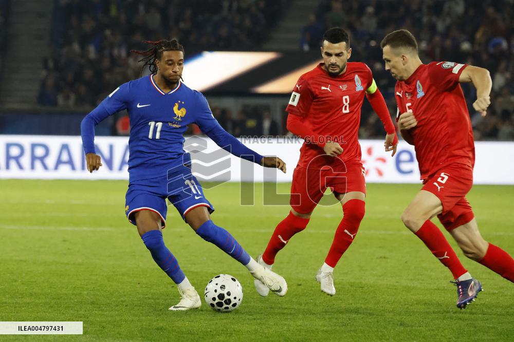 World Cup 2026 qualifying match - France vs Azerbaidjan - Parc des Princes
