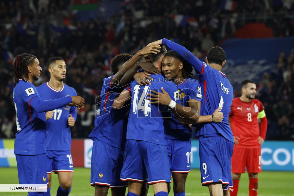 World Cup 2026 qualifying match - France vs Azerbaidjan - Parc des Princes